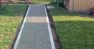 Укладка садовых дорожек в Махачкале: стоимость от 932 руб. от ТротуарнаяПлитка