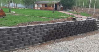 Установка подпорной стенки в Махачкале: качество и цена от 2848 руб.