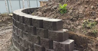Установка подпорной стенки в Махачкале в октябре